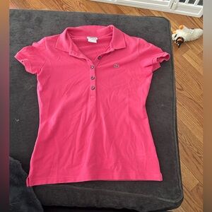 Lacoste Pink Polo